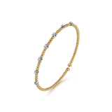 Gabriel & Co. Gold Bujukan Diamond Bracelet-Gabriel & Co. Gold Bujukan Diamond Bracelet BG4436-55M45JJ
