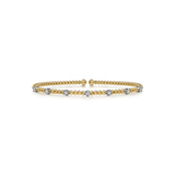 Gabriel & Co. Gold Bujukan Diamond Bracelet-Gabriel & Co. Gold Bujukan Diamond Bracelet BG4436-55M45JJ