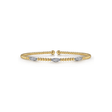 Gabriel & Co. Gold Bujukan Diamond Bracelet-Gabriel & Co. Gold Bujukan Diamond Bracelet BG4437-55M45JJ