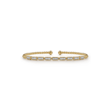 Gabriel & Co. Gold Bujukan Diamond Bracelet-Gabriel & Co. Gold Bujukan Diamond Bracelet BG4443-55Y45JJ
