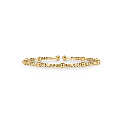 Gabriel & Co. Gold Bujukan Gold Beaded Bracelet-Gabriel & Co. Gold Bujukan Gold Beaded Bracelet BG4603-55Y4JJJ