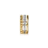Gabriel & Co. Gold Diamond Easy Stackable Ring-Gabriel & Co. Gold Diamond Easy Stackable Ring LR52813M45JJ