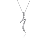 Gabriel & Co. Graduating Diamond Bypass Pendant Necklace-Gabriel & Co. Graduating Diamond Bypass Pendant Necklace - NK7845W45JJ