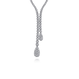 Gabriel & Co. Graduating Diamond Y Necklace-Gabriel & Co. Graduating Diamond Y Necklace - NK7692W45JJ