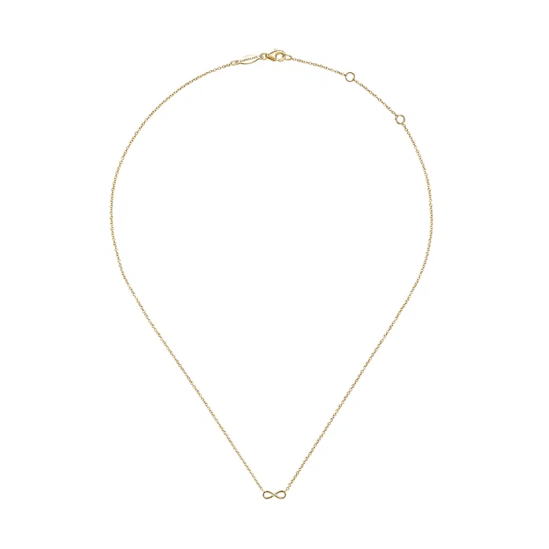 Gabriel & Co. Infinity Pendant Necklace-Gabriel & Co. Infinity Pendant Necklace - NK6434Y4JJJ