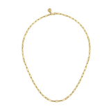 Gabriel & Co. Paper Clip Chain Necklace-Gabriel & Co. Paper Clip Chain Necklace - NK6769H - 17Y4JJJ