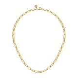 Gabriel & Co. Paper Clip Chain Necklace-Gabriel & Co. Paper Clip Chain Necklace - NK6820H - 17Y4JJJ