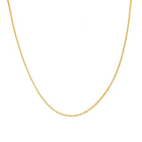 Gold Snake Chain - 18 inches-Gold Snake Chain - 8NKEY05764