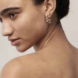 Hearts On Fire Barre Multi-Row Climber Earrings-Hearts On Fire Barre Multi-Row Climber Earrings UU2900