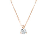 Hearts On Fire Classic 3 Prong Solitaire Necklace-Hearts On Fire Classic 3 Prong Solitaire Necklace - HFPHCLA3P00258R