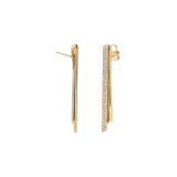 Hearts on Fire Diamond Stiletto Flip Earrings-Hearts on Fire Diamond Stiletto Flip Earrings UU2996-Y