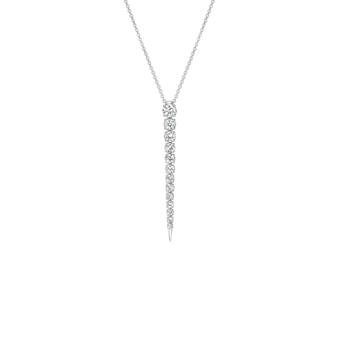 Hearts On Fire Icicle Diamond Pendant Necklace-Hearts On Fire Icicle Diamond Pendant Necklace UU3129-W