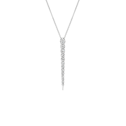 Hearts On Fire Icicle Diamond Pendant Necklace-Hearts On Fire Icicle Diamond Pendant Necklace UU31298WGHV1551800