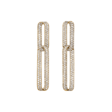 Hearts On Fire INSIDE/OUT Pavé Link Earrings-Hearts On Fire INSIDE/OUT Pavé Link Earrings - UU30168YGHV475