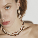 Hearts On Fire INSIDE/OUT Pavé Link Earrings-Hearts On Fire INSIDE/OUT Pavé Link Earrings - UU30168YGHV475