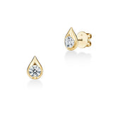 Hearts on Fire Lu Droplet Stud Earrings-Hearts on Fire Lu Droplet Stud Earrings - UU28298YIJV060