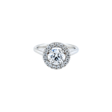 Hearts On Fire Platinum Diamond Ring-Hearts On Fire Platinum Diamond Ring - DRHOF03748