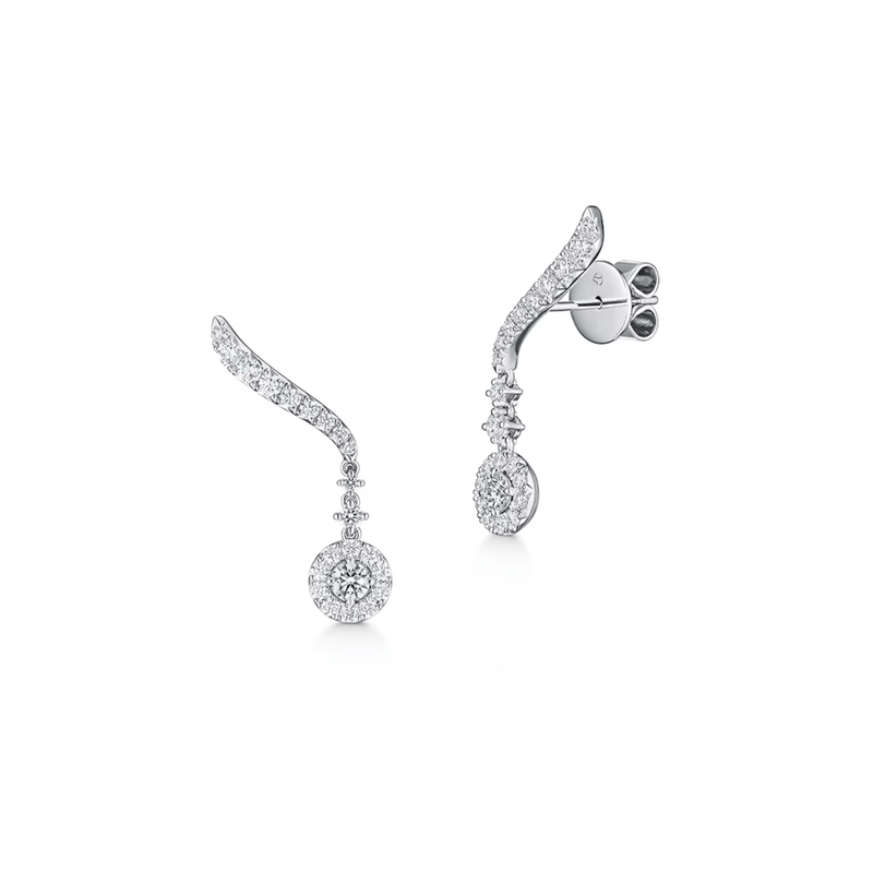 Hearts on Fire Vela Diamond Drop Earrings-Hearts on Fire Vela Diamond Drop Earrings - UU26458WGHV080