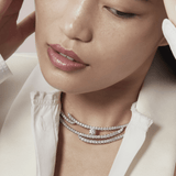 Hearts On Fire Vela French Cut Pavé Collar-Hearts On Fire Vela French Cut Pavé Collar UU27818