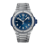 Hublot Big Bang Integrated Time Only Titanium Blue 38mm-Hublot Big Bang Integrated Time Only Titanium Blue - 457.NX.7170.NX