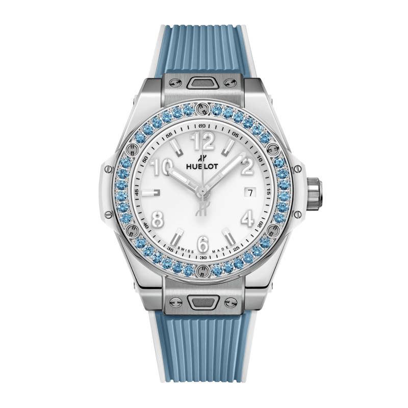 Hublot Big Bang One Click Joyful Steel Sky Blue 33mm-Hublot Big Bang One Click Joyful Steel Sky Blue 33mm - 485.SL.2210.RX.1207