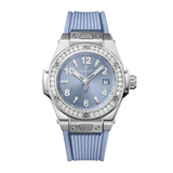 Hublot Big Bang One Click Steel Coal Blue Diamonds 33mm-Hublot Big Bang One Click Steel Coal Blue Diamonds 33mm 485.SX.717B.RX.1204