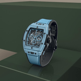 Hublot Spirit Of Big Bang Sky Blue Ceramic 42mm-Hublot Spirit Of Big Bang Sky Blue Ceramic 42mm - 642.EX.5110.RX