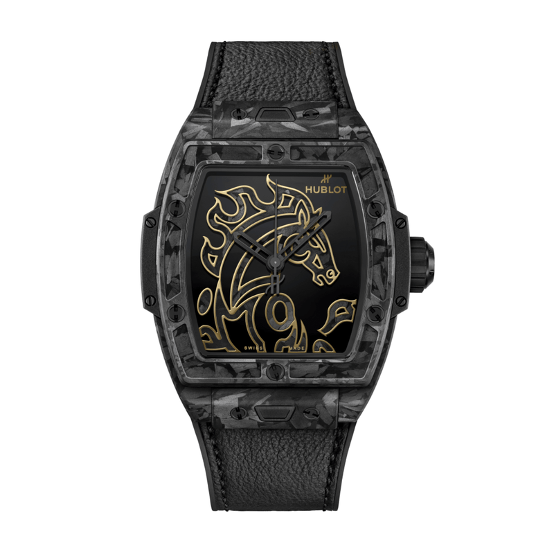 Hublot Spirit of Big Bang Year Of The Horse Frosted Carbon 42mm-Hublot Spirit of Big Bang Year Of The Horse Frosted Carbon 42mm 646.QK.1230.VR.CNY26