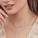 Shy Creation Diamond Necklace 0.14 CT-Shy Creation Diamond Necklace 0.14 CT - SC55002695
