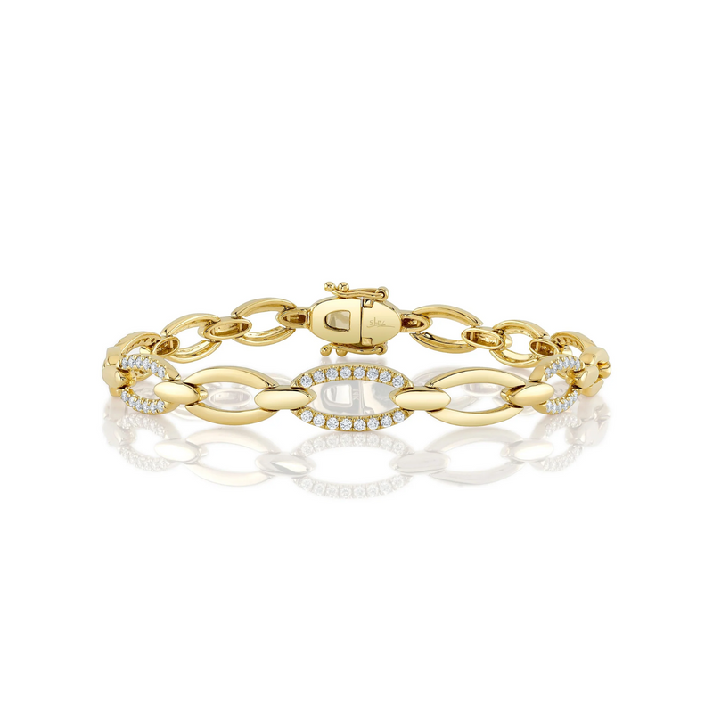 Shy Creation Diamond Link Bracelet 0.74 CT-Shy Creation Diamond Link Bracelet 0.74 CT - SC55024779