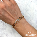 Shy Creation Diamond Link Bracelet 0.74 CT-Shy Creation Diamond Link Bracelet 0.74 CT - SC55024779