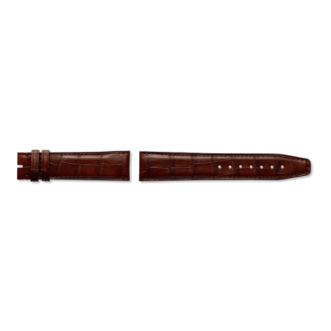 IWC Schaffhausen Alligator Strap Dark Brown 20/18-IWC Schaffhausen Alligator Strap Dark Brown 20/18 - IWE06727