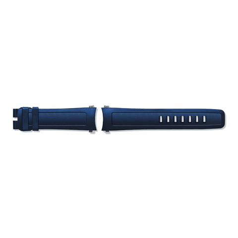 IWC Schaffhausen Blue Rubber Strap 22/20-IWC Schaffhausen Blue Rubber Strap 22/20 - IWA33399