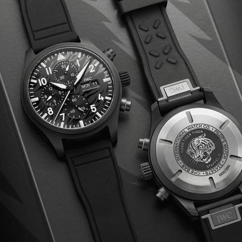 IWC Schaffhausen Pilot's Watch Chronograph 100th anniversary of Swiss fighter squadron Staffel 11-IWC Schaffhausen Pilot's Watch Chronograph 100th anniversary of Swiss fighter squadron Staffel 11 - IW389112