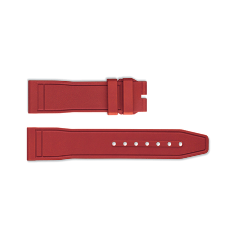 IWC Schaffhausen Red Rubber Strap Red QR 21/18-IWC Schaffhausen Red Rubber Strap Red QR 21/18 - MXE0M93P