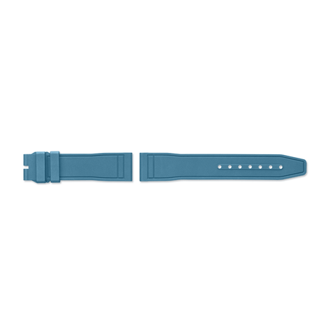 IWC Schaffhausen Rubber Strap Blue 20/18 QR-IWC Schaffhausen Rubber Strap Blue 20/18 QR - MXE0LPTN