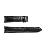 Jaeger-LeCoultre Alligator Leather Black Strap 22.5/20mm-Jaeger - LeCoultre Alligator Leather Black Strap 22.5/20mm - QC15A72H