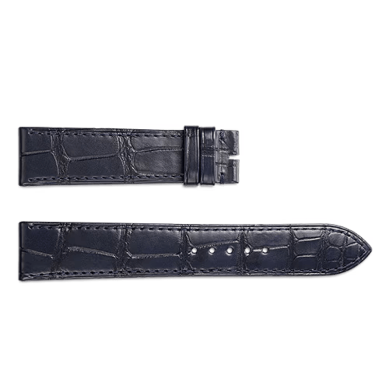 Jaeger-LeCoultre Alligator Leather Blue 22/20mm-Jaeger - LeCoultre Alligator Leather Blue 22/20mm - QC21C62C