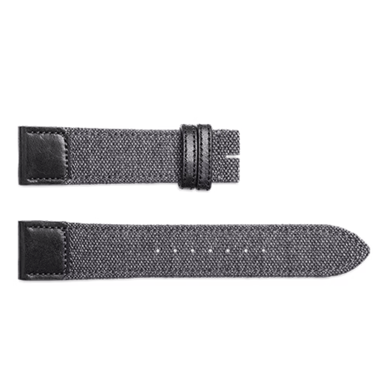Jaeger-LeCoultre Fagliano Strap Mid Grey 20/18mm-Jaeger - LeCoultre Fagliano Strap Mid Grey 20/18mm - QC35A872