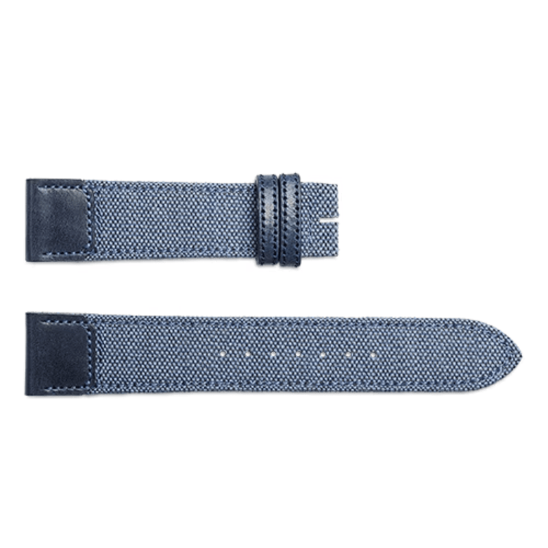 Jaeger-LeCoultre Fagliano Strap Pale Blue 20/18mm-Jaeger - LeCoultre Fagliano Strap Pale Blue 20/18mm - QC35A862