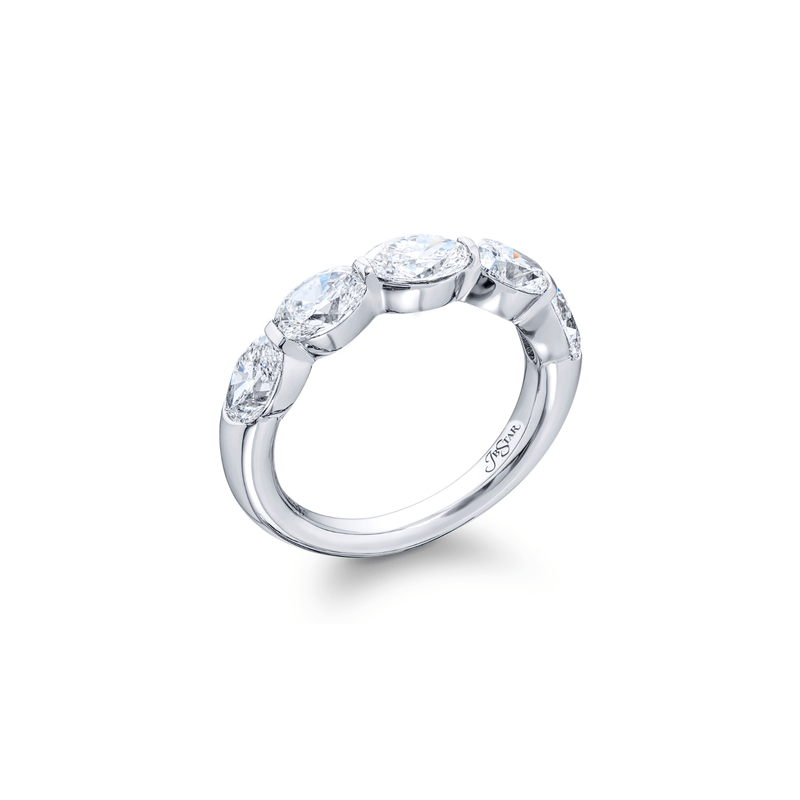 JB Star Oval Diamond Band-JB Star Oval Diamond Band - 5794/020