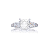 Jb Star Platinum Diamond Mounting-Jb Star Platinum Diamond Mounting - 5220-006