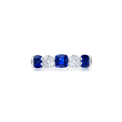 JB Star Sapphire Diamond Ring-JB Star Sapphire Diamond Ring - 2621/038