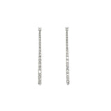 Long Diamond Earrings-Long Diamond Earrings - DETIJ01713
