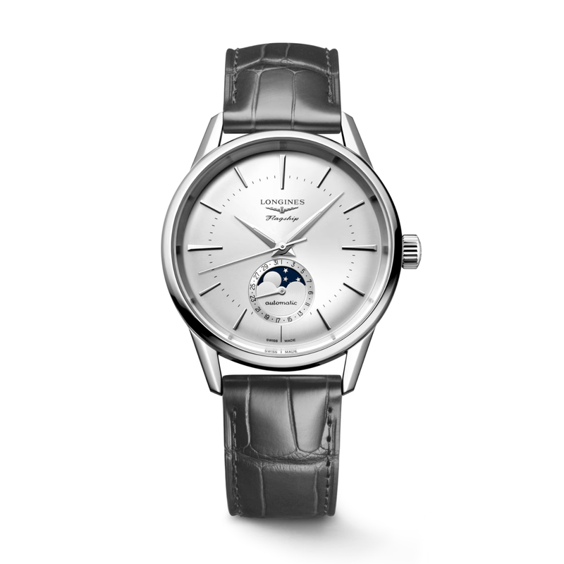 Longines Flagship Heritage Moonphase 38mm-Longines Flagship Heritage Moonphase 38mm - L4.815.4.72.2