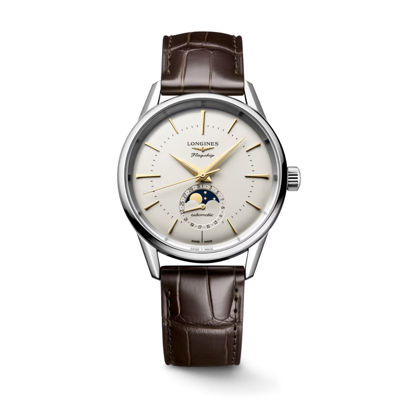 Longines Flagship Heritage Moonphase-Longines Flagship Heritage Moonphase - L4.815.4.78.2