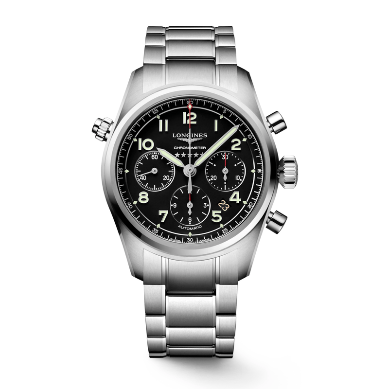 Longines Spirit Chronograph-Longines Spirit Chronograph - L3.820.4.53.6