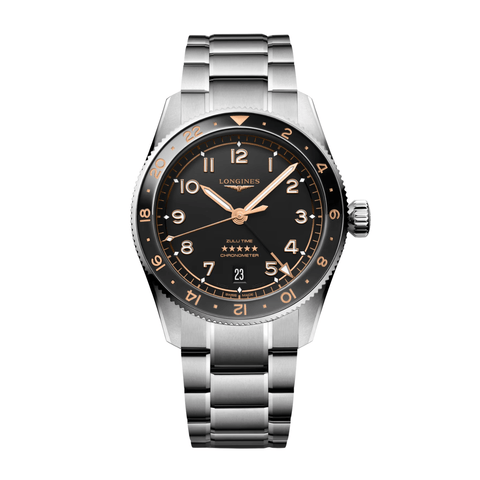 Longines Spirit Zulu Time 39mm-Longines Spirit Zulu Time 39mm - L3.802.4.50.6