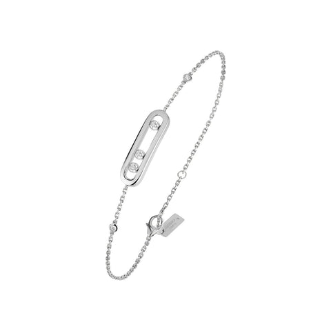 Messika Baby Move Bracelet-Messika Baby Move - 04324-WG