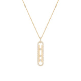 Messika Move 10th SM Necklace-Messika Move 10th SM Necklace - 10032-YG